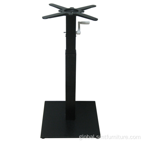 China Square steel tube table legs,metal furniture legs Supplier